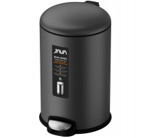 Ведро для мусора Java S-885-8Q Графит
