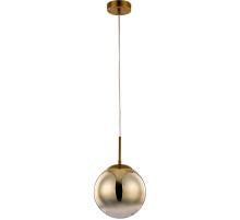 Подвесной светильник Artelamp Jupiter gold A7961SP-1GO Прозрачный Золото