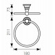 Кольцо для полотенец Kaiser KH-4201 Бронза