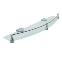 Стеклянная полка WasserKRAFT Kammel K-8344 Хром