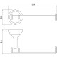 Держатель туалетной бумаги Aquatek Классик AQ4508PG Золото