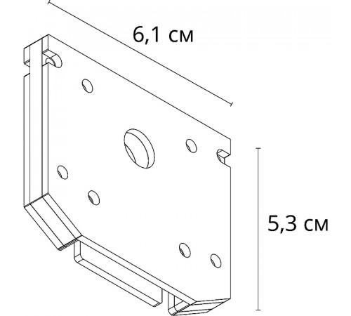 Заглушка Artelamp Linea-accessories A484233E Белый