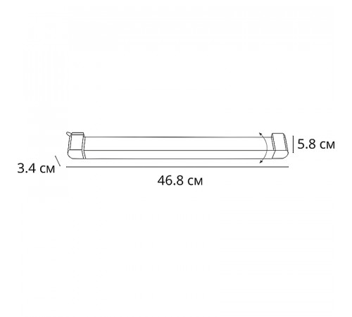 Трековый светильник Artelamp Lineetta A4574PL-1BK Черный