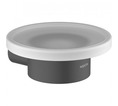 Мыльница Aquatek Лира AQ4403MB Черная матовая Мыльница Aquatek Лира AQ4403MB Черная матовая