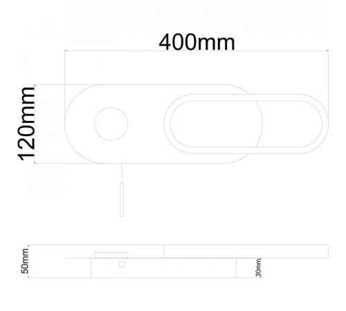 Настенный светильник Artelamp Lucas A2602AP-10BK Золото Черный