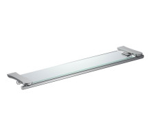 Стеклянная полка Rush Luson LU16611 Хром