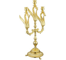 Подсвечник Migliore Luxor 26146 Золото