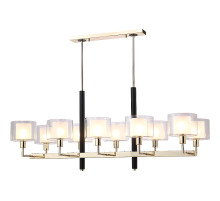 Люстра Crystal Lux Maestro SP-PL10 L1100 Gold Прозрачная Золото Черный