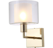 Настенный светильник Crystal Lux Maestro AP1 Gold Прозрачный Золото
