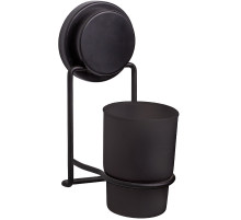 Стакан для зубных щеток Fixsen Magic Black FX-45006 Черный матовый