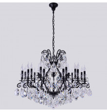 Люстра Crystal Lux Magnifico SP19 Black Transparent Прозрачная Черная