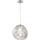 Подвесной светильник Crystal Lux Malaga SP1 D200 Chrome Дымчатый Хром