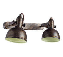 Настенный светильник Artelamp Martin A5213AP-2BR Коричневый