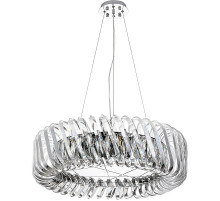 Люстра Divinare Megan 7568/02 LM-12 Прозрачная Хром