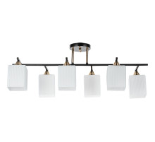 Люстра Artelamp Merope A4071PL-6BK Белая Черная