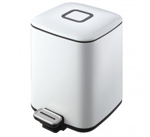 Ведро для мусора WeltWasser Mila WT 12L педальное 10000000888 Белое