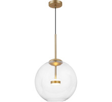 Подвесной светильник Maytoni Modern Cometa MOD056PL-L12G3K Прозрачный Золото матовое