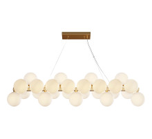 Подвесной светильник Maytoni Modern Dallas MOD547PL-25BS Белый Латунь