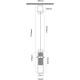 Подвесной светильник Maytoni Modern Dynamics MOD326PL-01B Прозрачный Черный матовый