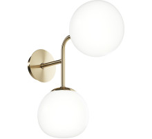 Настенный светильник Maytoni Modern Erich MOD221-WL-02-G Белый Золото