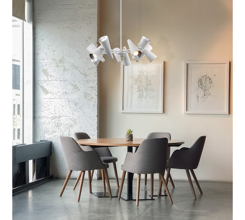 Люстра Maytoni Modern Giro MOD095PL-10W Белый