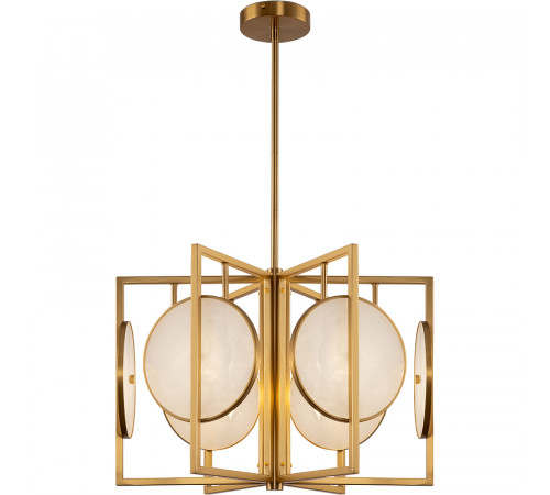 Люстра Maytoni Modern Marmo MOD099PL-06G Белая Золото