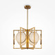 Люстра Maytoni Modern Marmo MOD099PL-06G Белая Золото