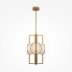 Люстра Maytoni Modern Marmo MOD099PL-03G Белая Золото