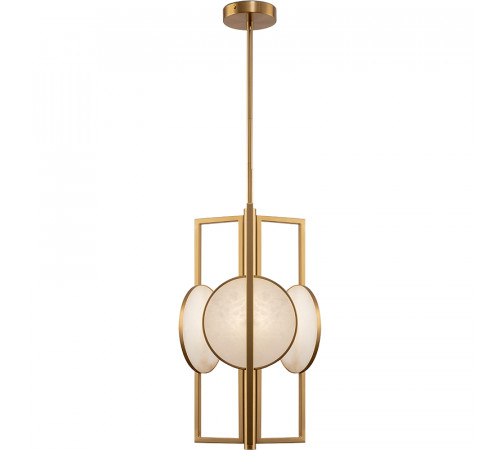 Люстра Maytoni Modern Marmo MOD099PL-03G Белая Золото