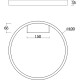 Потолочный светильник Maytoni Modern Rim MOD058CL-L25B4K Черный