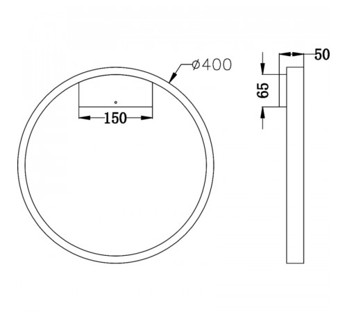 Настенный светильник Maytoni Modern Rim MOD058WL-L25BS4K Латунь