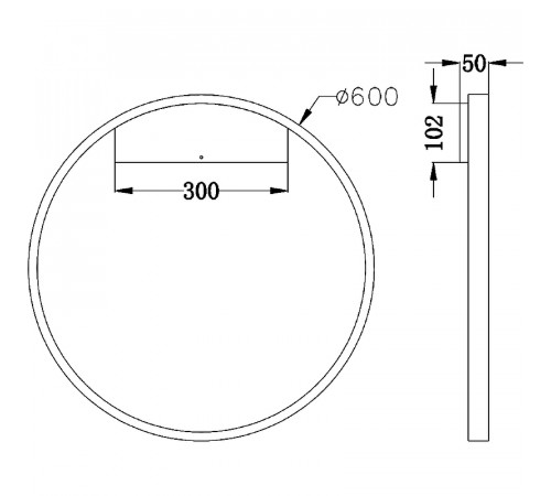 Настенный светильник Maytoni Modern Rim MOD058WL-L35BS3K Латунь