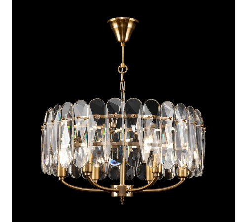 Люстра Maytoni Modern Suite MOD122PL-06BS Прозрачная Латунь