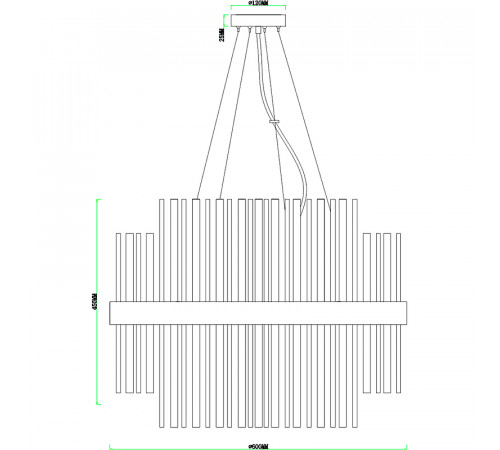 Люстра Artelamp Montreal A1034SP-16CC Прозрачная Хром