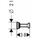 Крючок Axor Montreux 42137000 Хром