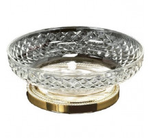 Мыльница Boheme Murano Cristal 10205 Золото