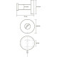 Крючок для полотенец Bemeta Neo 104106065 Нержавеющая сталь