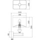 Настенный светильник Maytoni Neoclassic Ontario MOD020WL-01CH Белый Хром