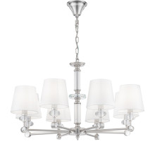 Люстра Maytoni Neoclassic Riverside MOD018PL-08CH Белая Хром
