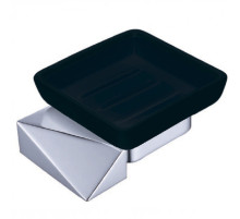 Мыльница Boheme New Venturo 10313-CR-B Хром Черный