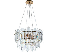 Люстра Artelamp Nicoletta A1052SP-8GO Прозрачная Золото