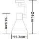 Трековый светильник Artelamp Nido A5108PL-1BK Черный