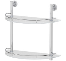 Стеклянная полка FBS Nostalgy 081 Хром