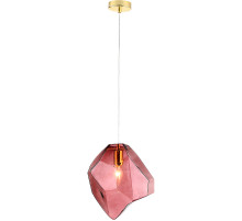 Подвесной светильник Crystal Lux Nuestro SP1 Gold Pink Розовый Золото