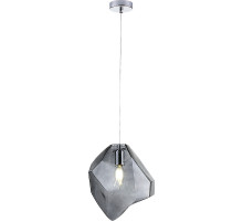 Подвесной светильник Crystal Lux Nuestro SP1 Chrome Smoke Дымчатый Хром
