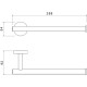 Полотенцедержатель Aquatek Оберон AQ4219CR Хром