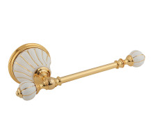 Держатель туалетной бумаги Migliore Olivia 17513 Золото Белый