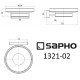 Мыльница Sapho Olymp 1321-02 Хром