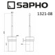 Ершик для унитаза Sapho Olymp 1321-08 Хром