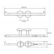 Держатель туалетной бумаги Bemeta Omega 104201072 двойной Хром